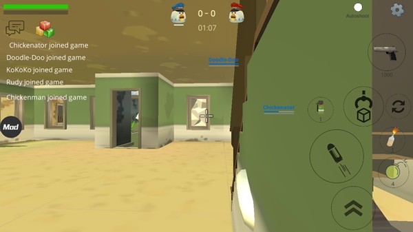 鸡战真人联机最新版 (Roosters Firefight)安卓版v1.2.6